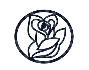 340x270 Roses Silhouette Etsy