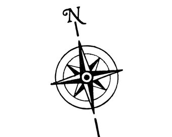 340x270 Compass Rose Svg Etsy