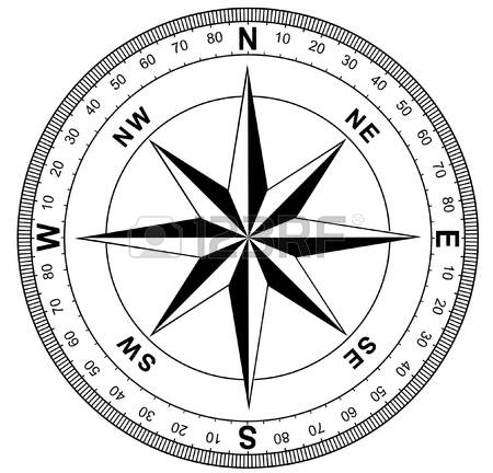 Compass Silhouette at GetDrawings | Free download