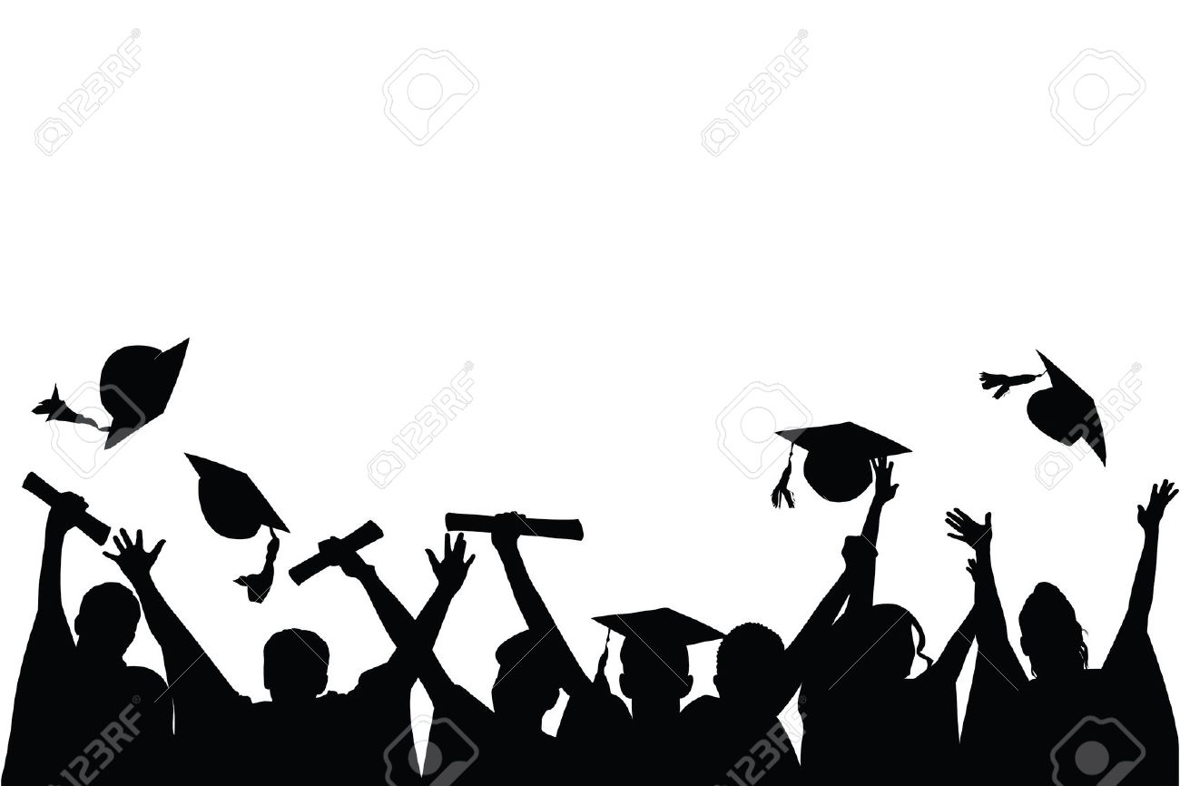 1300x866 6532566 Ilustraci N De Un Grupo De Graduados Lanzando Sus Gorras