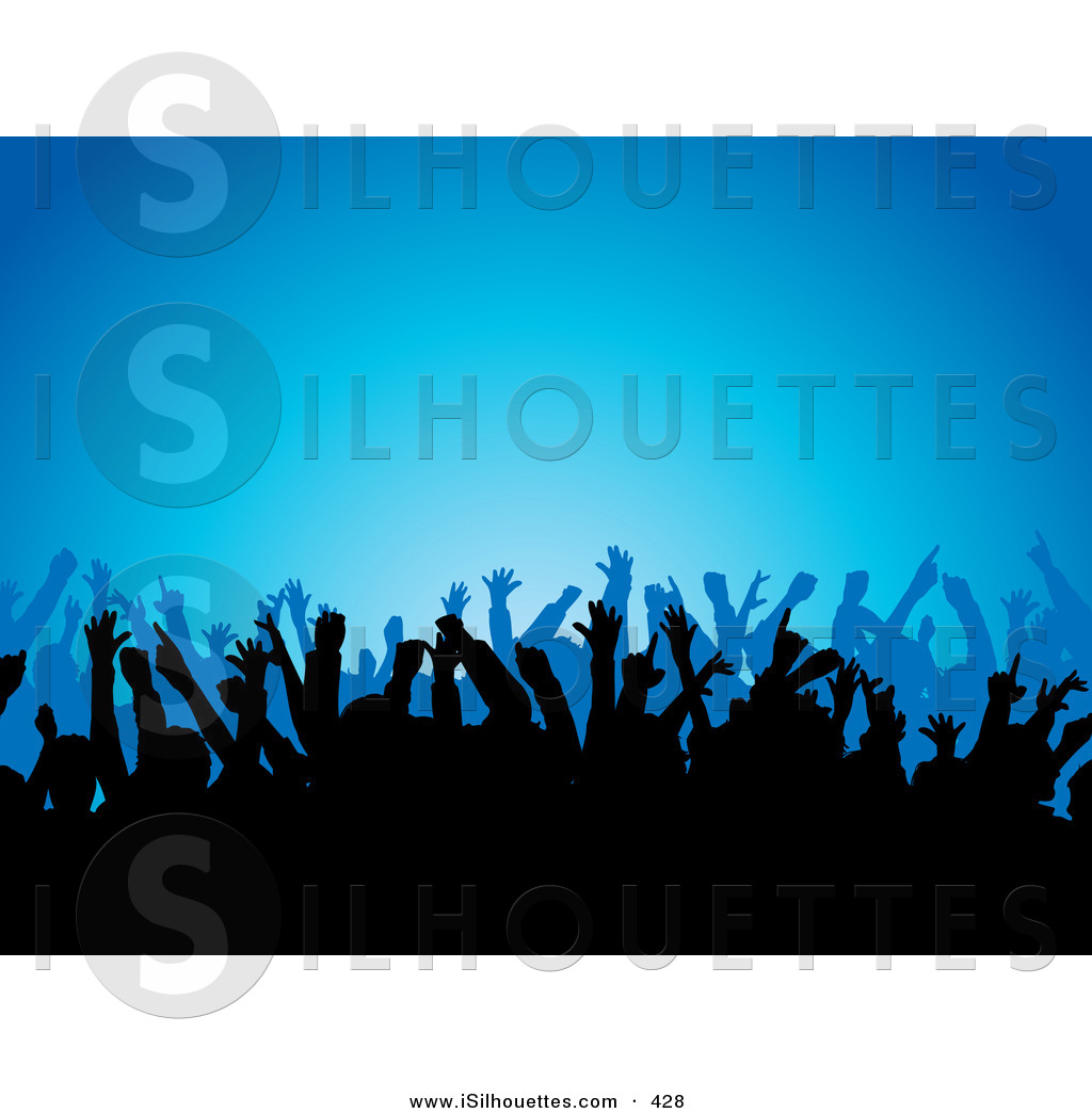 1024x1044 Royalty Free Stock Silhouette Designs Of Music Concerts
