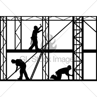 325x325 Construction Workers Gl Stock Images