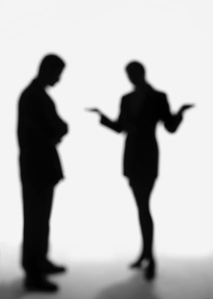 Conversation Silhouette