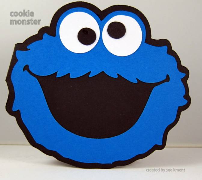 Cookie Monster Silhouette at GetDrawings | Free download