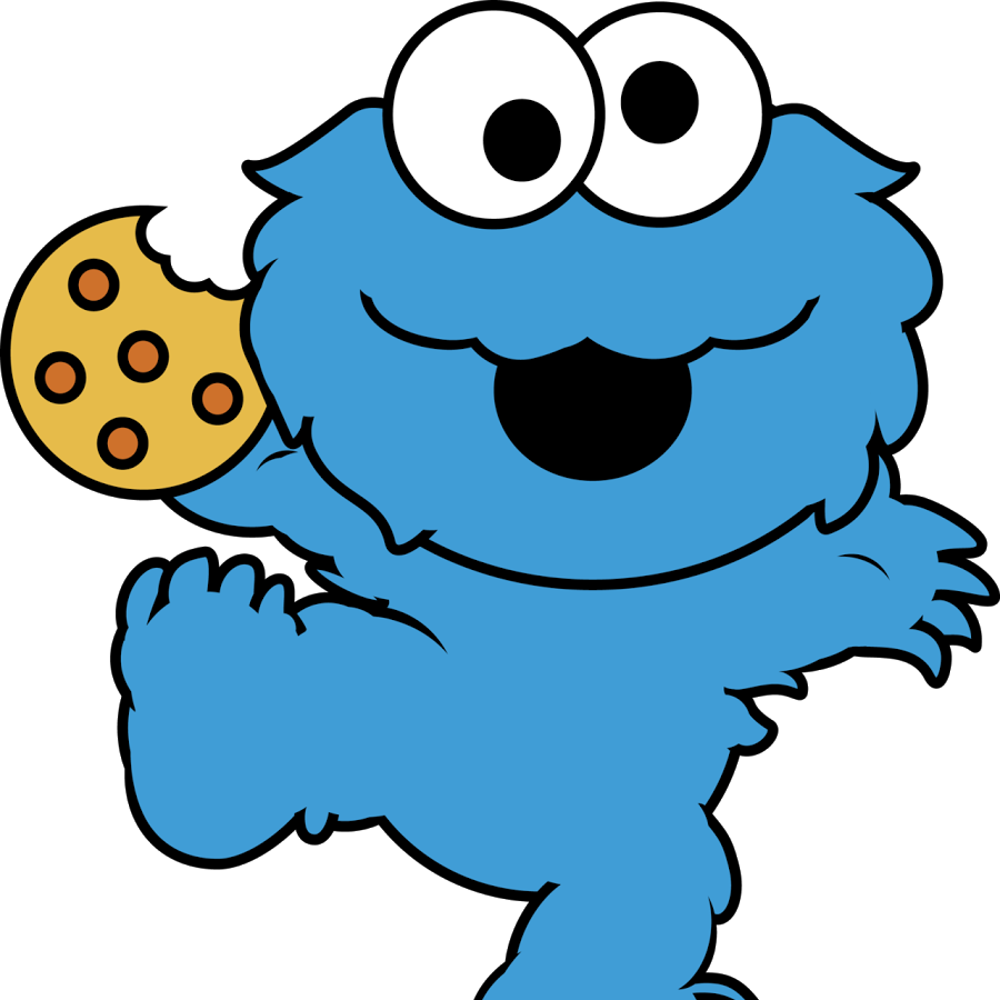 Cookie Monster Silhouette at GetDrawings | Free download