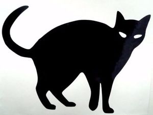 300x226 Cat Outline Silhouette Cool Car Window Vinyl Decal Sticker Choose