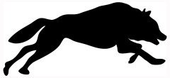 240x110 Animal Silhouette, Silhouette Clip Art