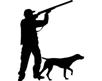 340x270 Hunting Dog Clipart Etsy