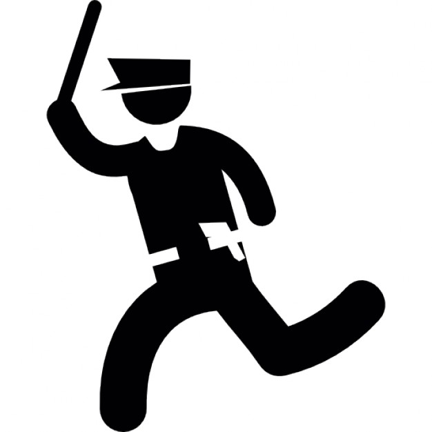 626x626 Running Cop Icons Free Download