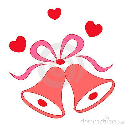 400x400 Wedding Bells Silhouette Clipart