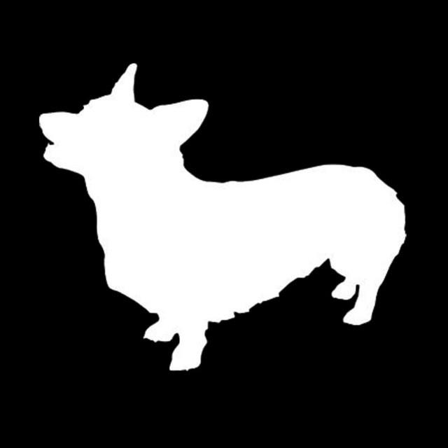 640x640 Corgi Vinyl Decal Lowriderdogs