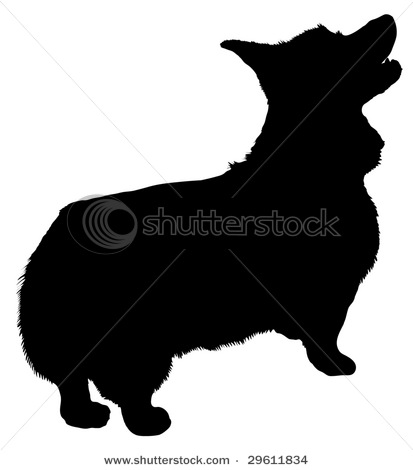 413x470 Corgi Silhouette Ink Inspiration Corgi