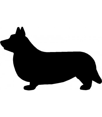350x400 Dog Welcome Sign Breed Corgi