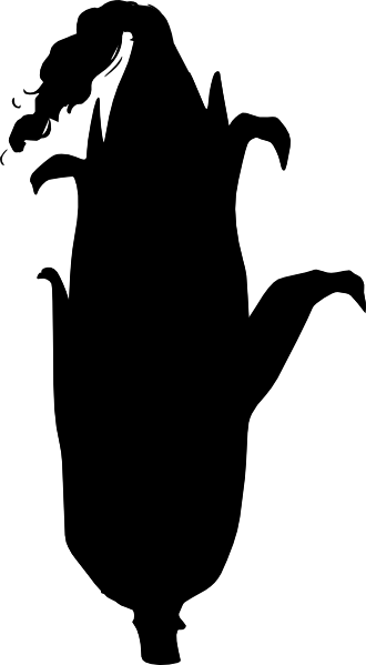 330x599 Black Corn Clip Art