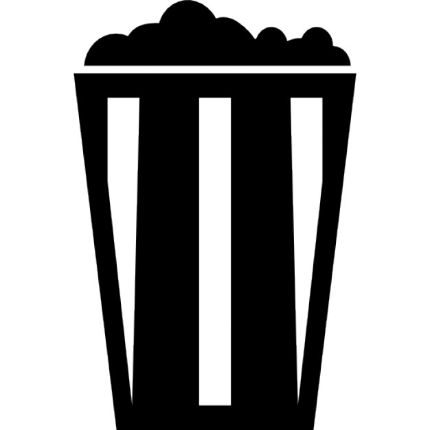 626x626 Pop Corn Box Snack To Watch Rugby Game Icons Free Download