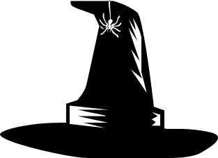 313x228 Free Halloween Silhouette Clipart