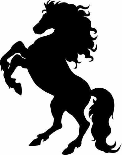 393x500 Horse Version 1 Wall Decal Sticker Country Cowboy Equestrian