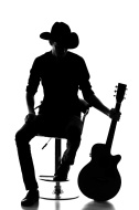 Country Singer Silhouette