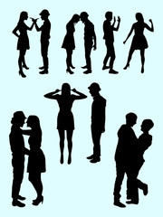 180x240 Couple Embracing Silhouette Stock Photos And Royalty Free Images