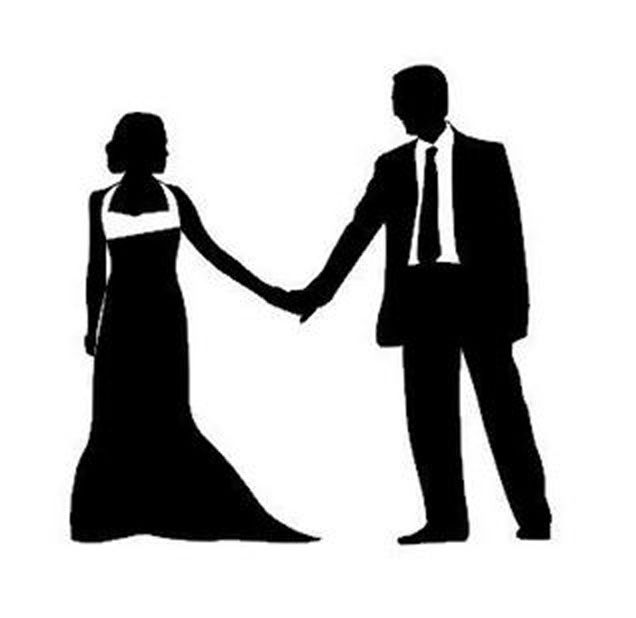 Couple Holding Hands Silhouette at GetDrawings | Free download