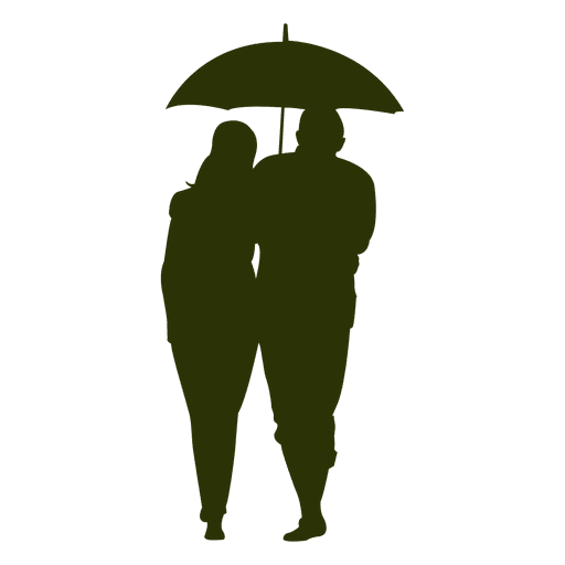 512x512 Couple Holding Umbrella