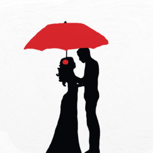 300x300 Red Umbrella Couple Etsy Au