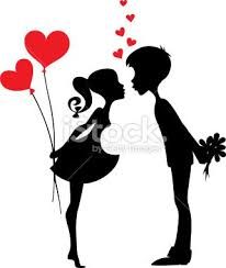 206x244 Resultado De Imagem Para Silhouette Love Heart