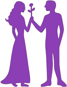 233x300 Valentine Silouette Freebie