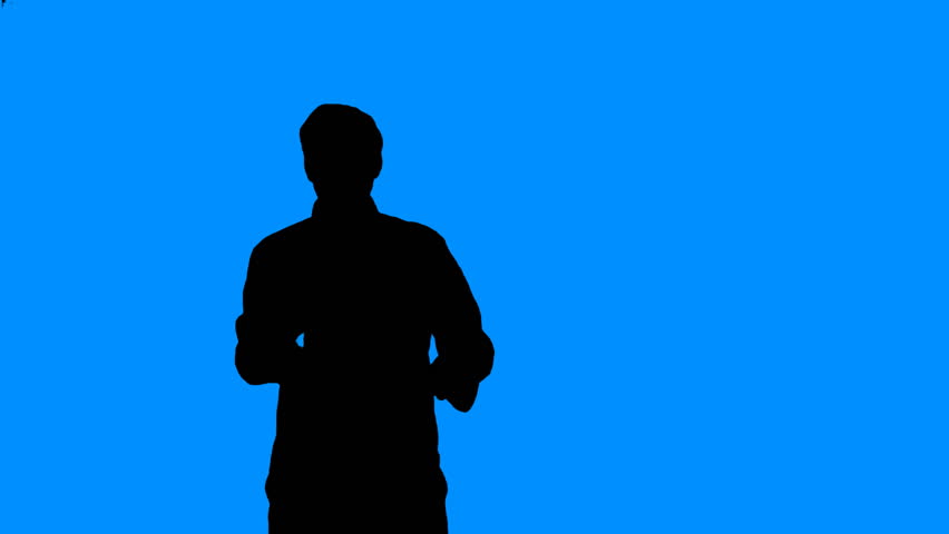 852x480 Silhouette Of A Senior Couple Walking Around Sunset Park Stock