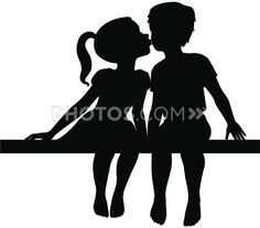 236x207 Stock Illustrations Vector Silhouette Illustration Of A Little