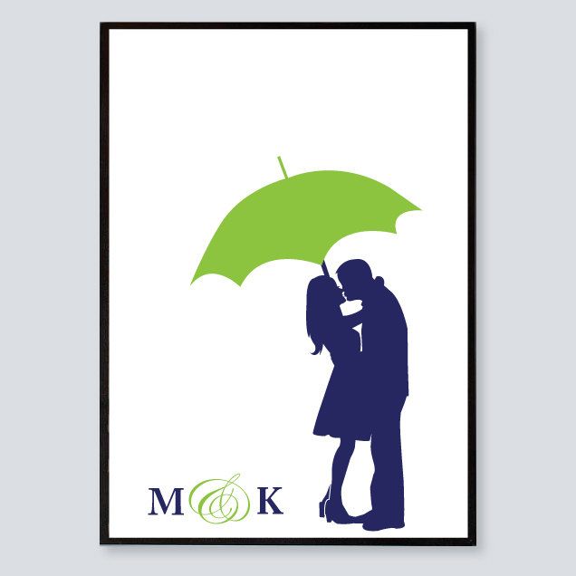 636x636 Photos Umbrella Silhouette Couple Stencil,