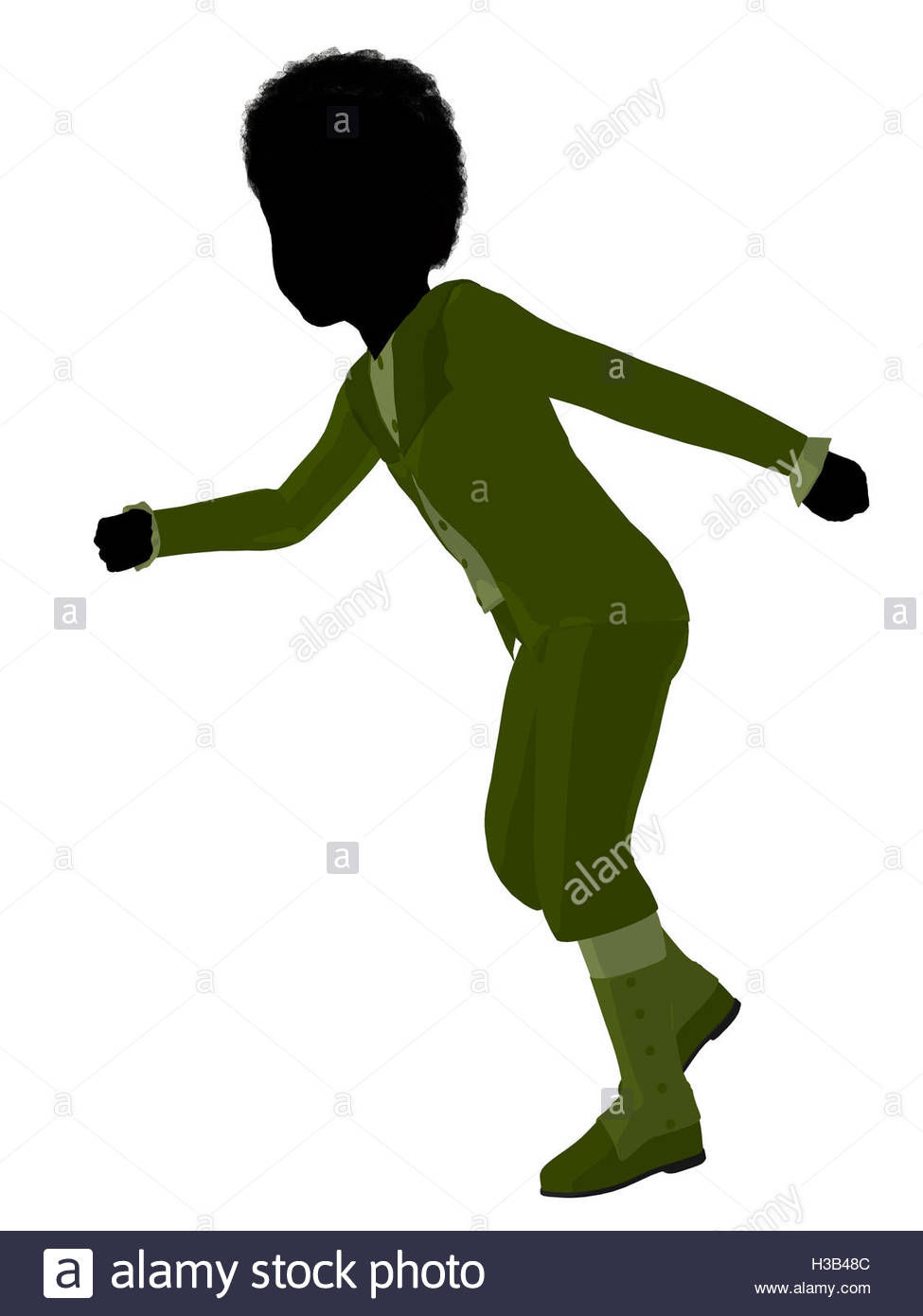 975x1390 Boy Umbrella Silhouette Cut Out Stock Images Amp Pictures