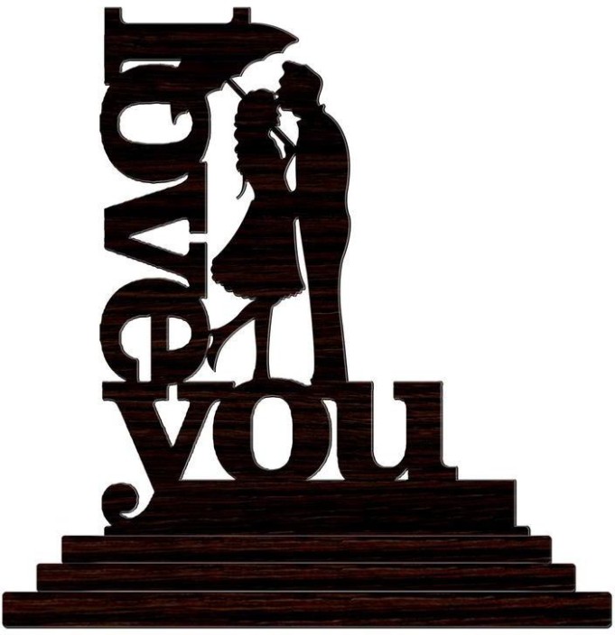 681x704 Crazyink Love You With Umbrella Couple Showpiece