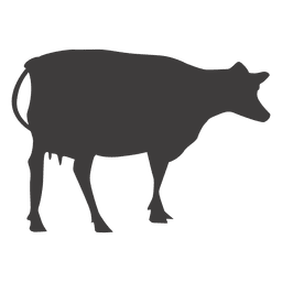 256x256 Cow Silhouette