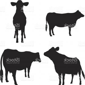 300x300 Trendy Free Clipart Of A Silhouetted Cow Head Lazttweet