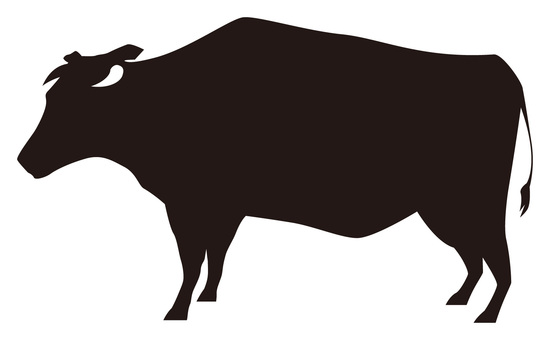 550x340 Free Cliparts Silhouette, Cattle, A Bovine