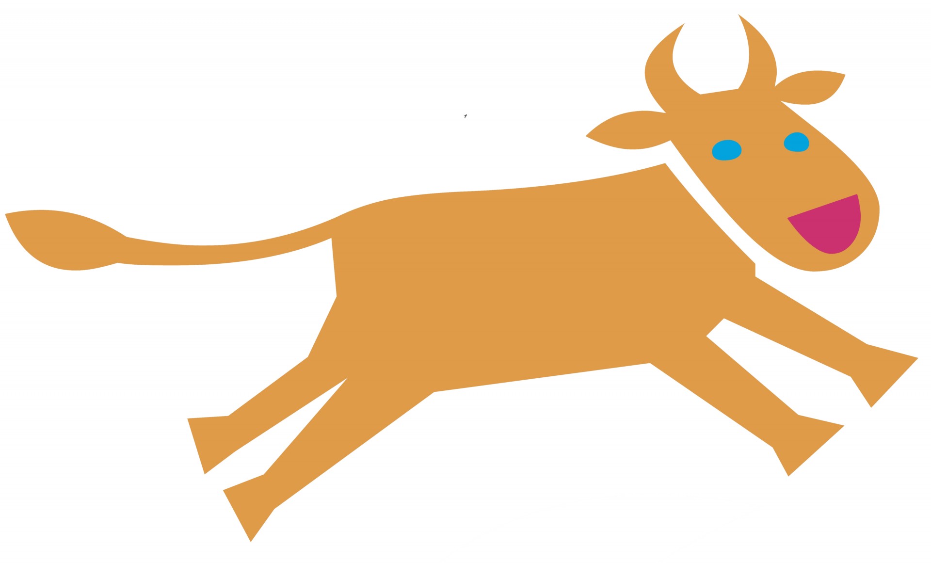 1920x1161 Cow Silhouette Free Stock Photo