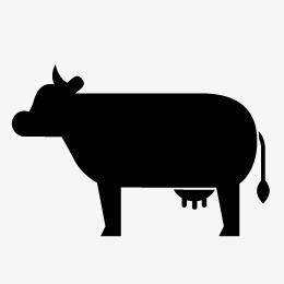 260x260 Cow Silhouette, Dairy Cow, Sketch, Cattle Png And Vector For Free