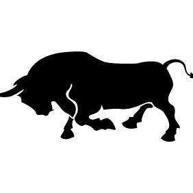 282x282 Bull Vector Clip Art Free Vector Download 207489 Cannypic