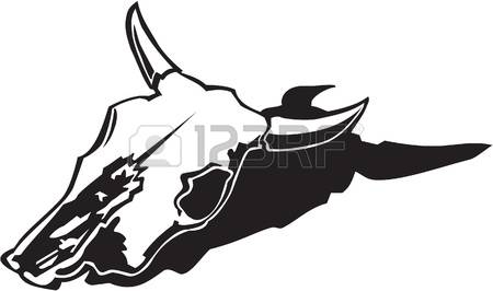 450x266 Cow Skull Clip Art