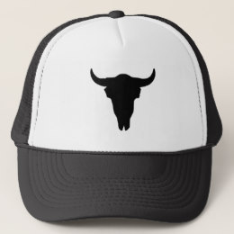 260x260 Cowboy Skull Trucker Hats Zazzle