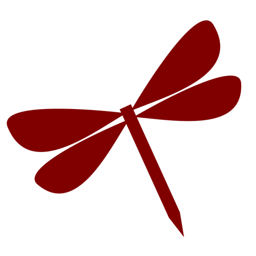 500x500 Red Bull Silhouette Vector Illustration Public Domain Vectors