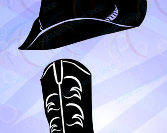 340x270 Cowboy Boot Svg Etsy