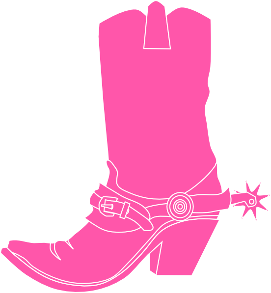 552x597 Free Sassy Cowgirl Boots Clipart