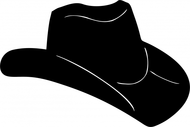 Cowboy Hat Silhouette Clip Art at GetDrawings | Free download