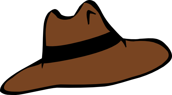 600x332 Hat Clip Art Free Vector 4vector
