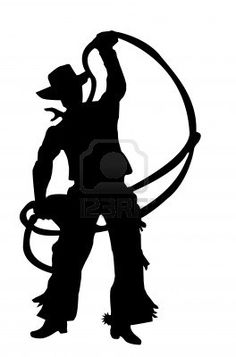 236x357 Clipart Of Cowboy Silhouette Soldering Gun