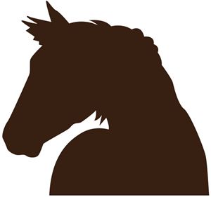 Cowboy On Horse Silhouette