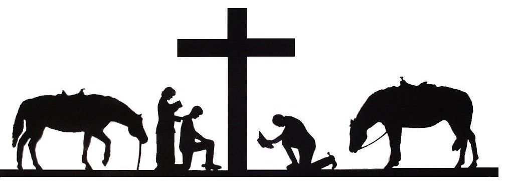 1011x375 Christian Cowboy Clipart