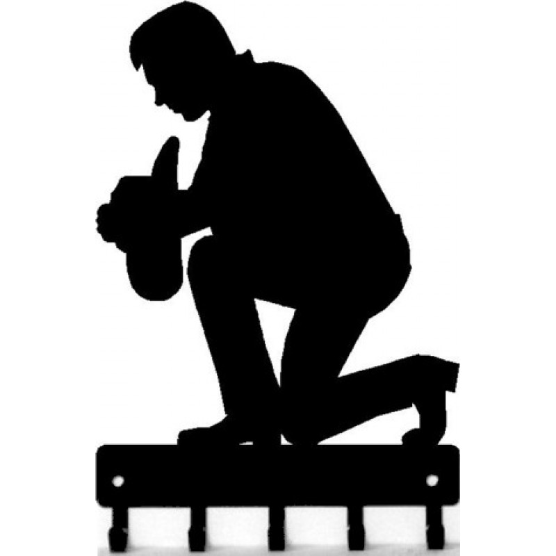 Cowboy Praying Silhouette at GetDrawings | Free download